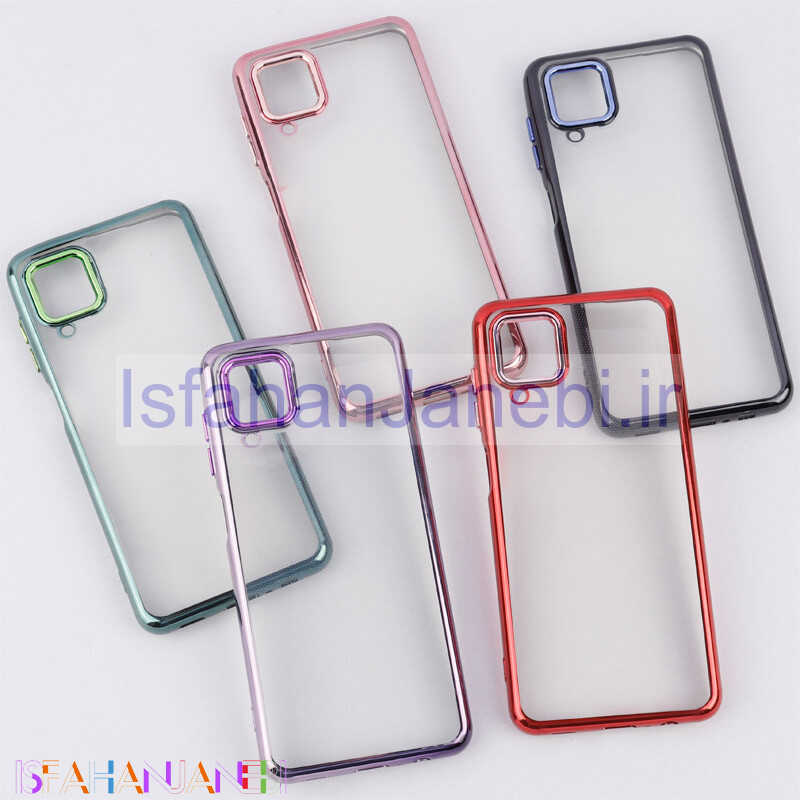 اصفهان جانبی-قاب شفاف متال ایرون ژله ای Samsung Galaxy A12 / M12