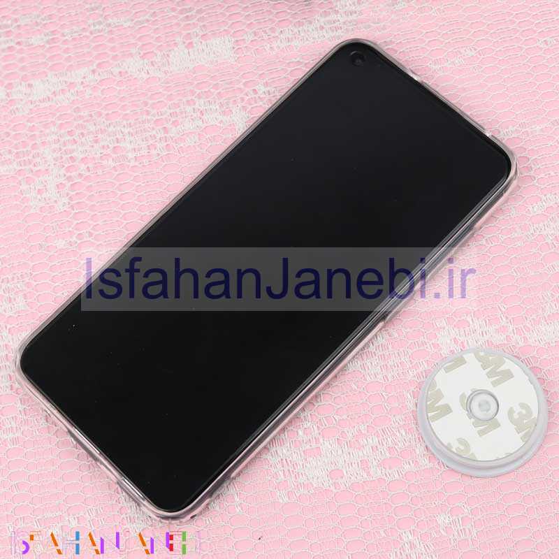 اصفهان جانبی-قاب سوپر IMD دور شفاف پاپ سوکت دار Samsung A11 چشم نظر