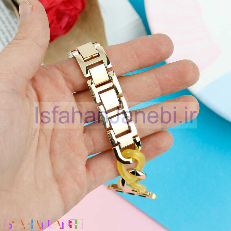 اصفهان جانبی-بند اپل واچ کارتیر رزین 38/40mm طلایی زرد