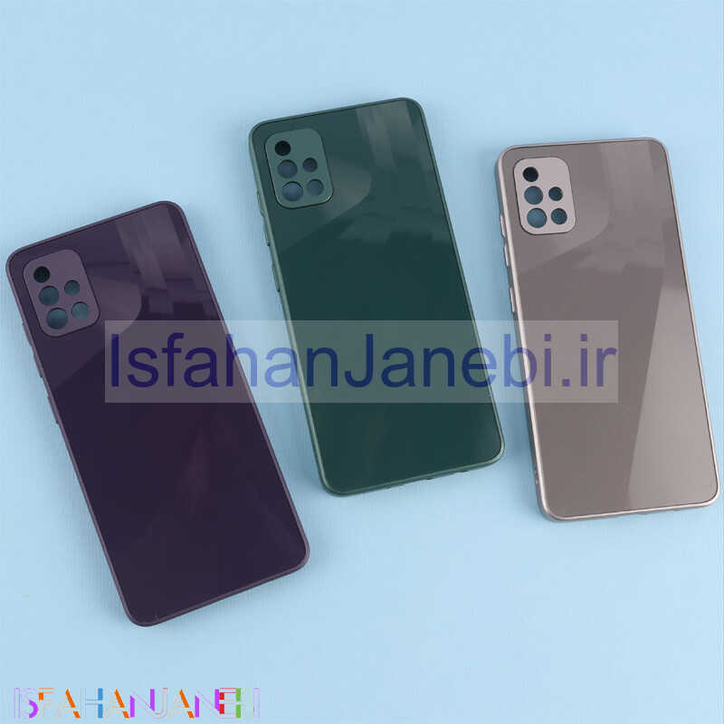 اصفهان جانبی-قاب PVD لیزری سه بعدی سامسونگ Galaxy A51 4G محافظ لنزدار