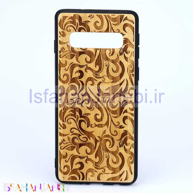 اصفهان جانبی-قاب طرحدار چوبی Bomboo کد2 سامسونگ S10