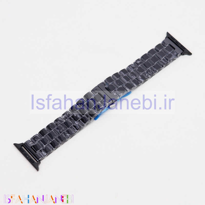 اصفهان جانبی-بند اپل واچ سرامیکی طرح رولکس 42/44mm
