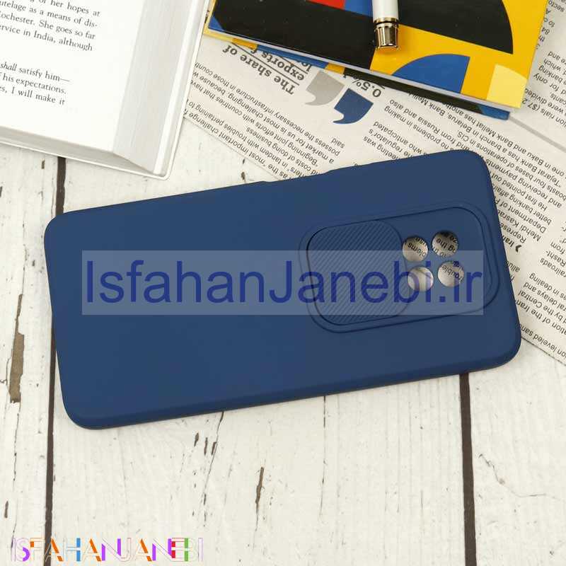 اصفهان جانبی-قاب سیلیکونی محافظ لنزدار کشویی شیائومی Redmi Note 9T