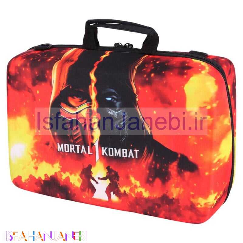 اصفهان جانبی-کیف کنسول بازی PS5 Slim طرح Mortal Kombat کد 6
