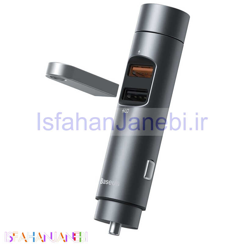 اصفهان جانبی-FM Player و شارژر فندکی Baseus Energy Column CCNLZ-C QC3 18W