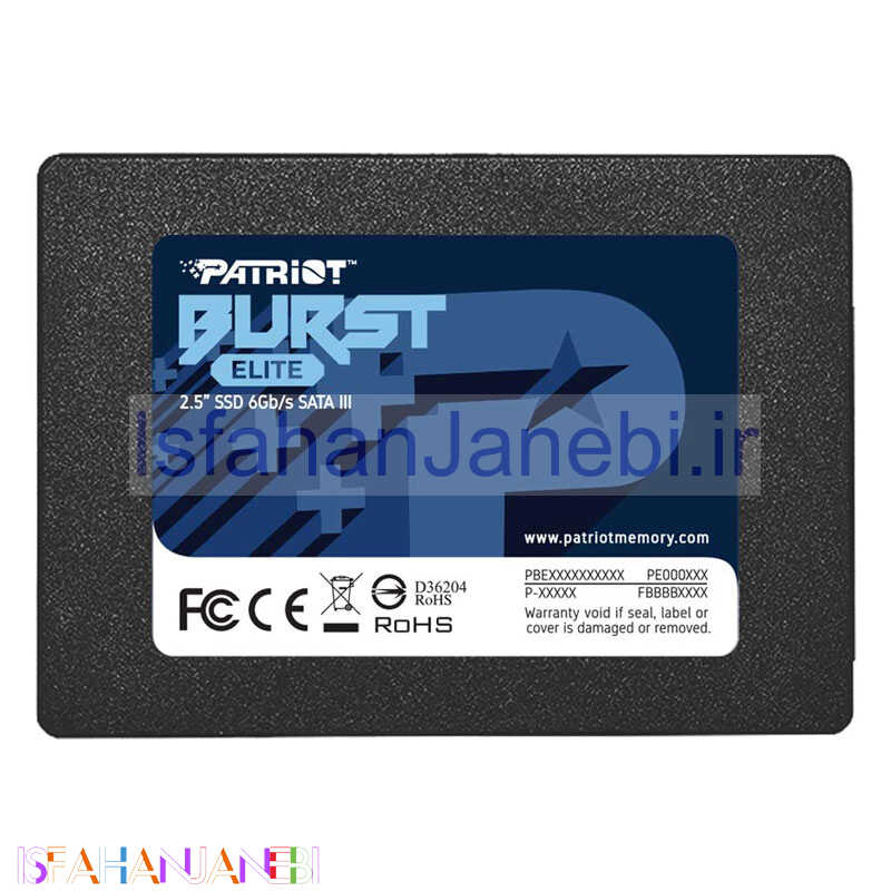 اصفهان جانبی-حافظه SSD پاتریوت Patriot Burst Elite 120GB