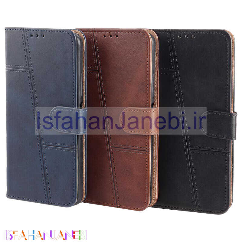 اصفهان جانبی-کیف مگنتی Classic جاکارتی دار Xiaomi Redmi Note 12 5G