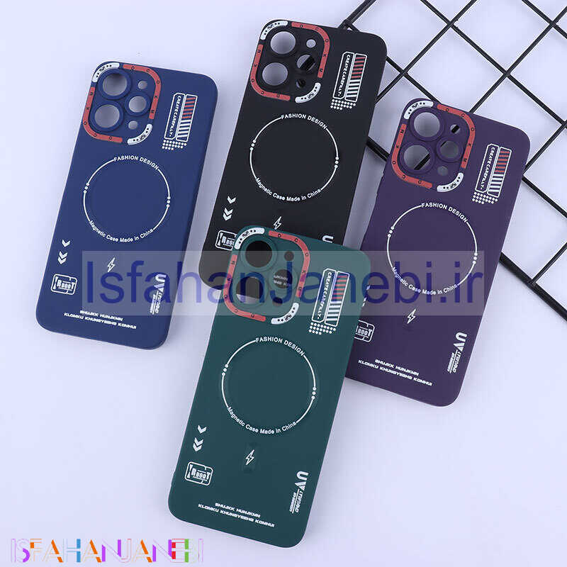 اصفهان جانبی-قاب ژله ای Dcokm شیائومی Redmi 12 طرح مگ سیف محافظ لنزدار