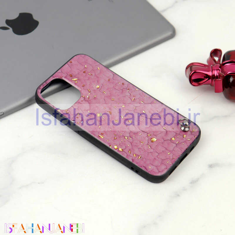 اصفهان جانبی-قاب ماربل طلایی آیفون iPhone 12 Mini