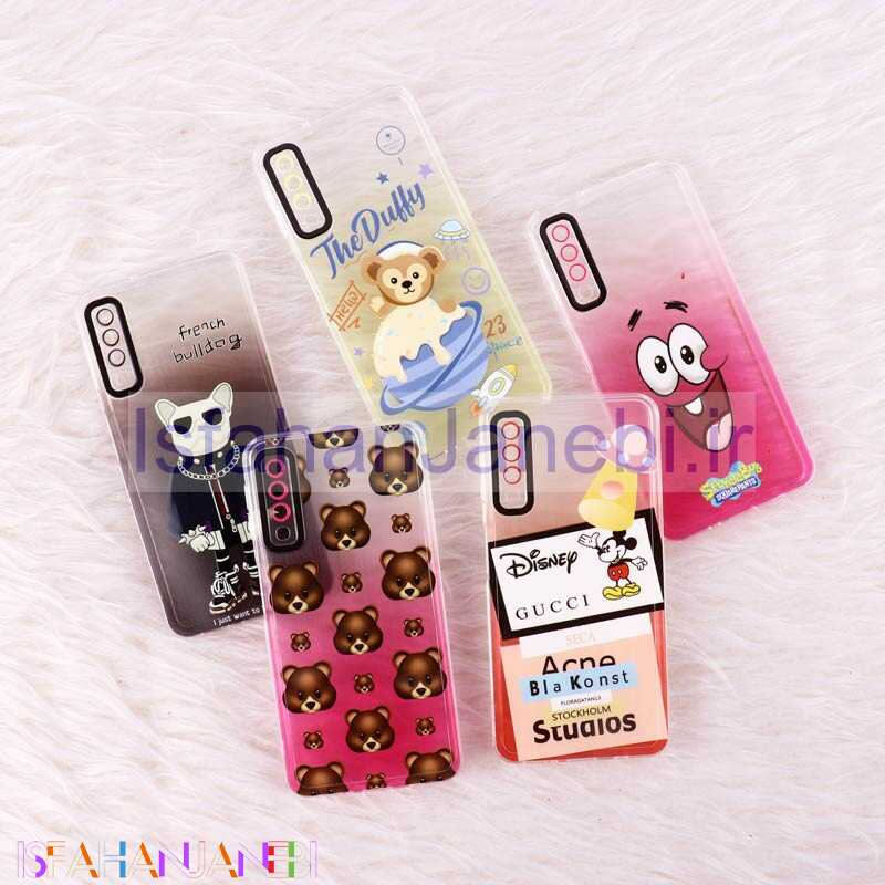 اصفهان جانبی-قاب ژله ای فانتزی محافظ لنزدار Samsung Galaxy A7 2018