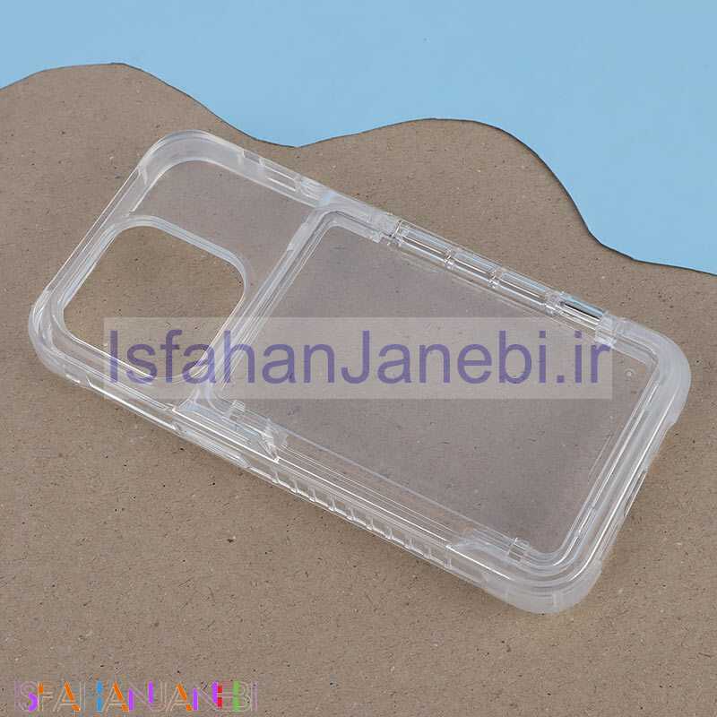 اصفهان جانبی-قاب شفاف جاکارتی دار Classic آیفون iPhone 14 Pro