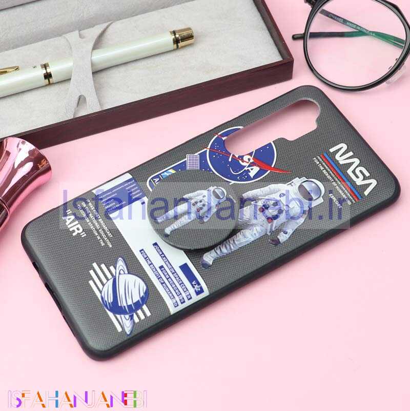 اصفهان جانبی-قاب فانتزی برجسته + پاپ سوکت کد19 شیائومی Mi Note 10 Lite