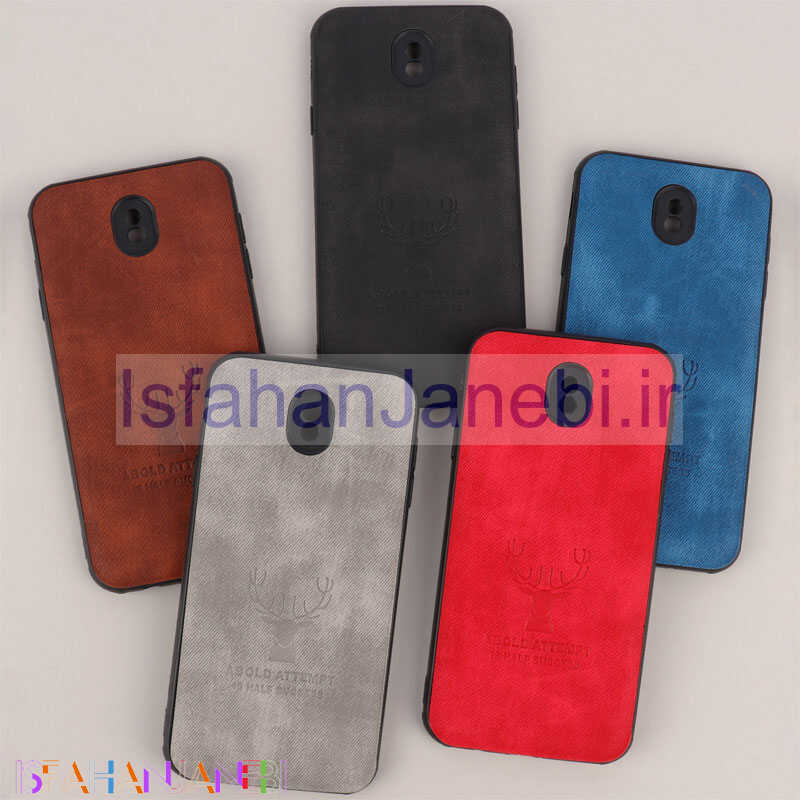 اصفهان جانبی-قاب چرمی طرح گوزن Samsung Galaxy J7 Pro