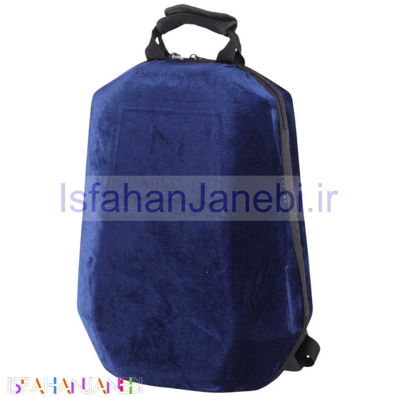 اصفهان جانبی-کیف کوله ای کنسول بازی PS5 Slim مخملی سرمه ای