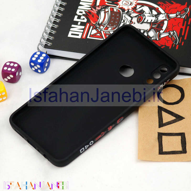 اصفهان جانبی-قاب سیلیکونی محافظ لنزدار طرح اسکویید گیم Samsung Galaxy A10s کد 10