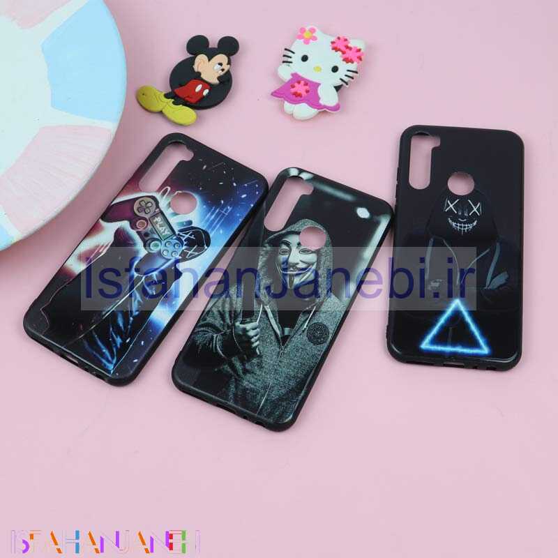 اصفهان جانبی-قاب فانتزی برجسته پسرانه شیائومی Redmi Note 8T سری 5