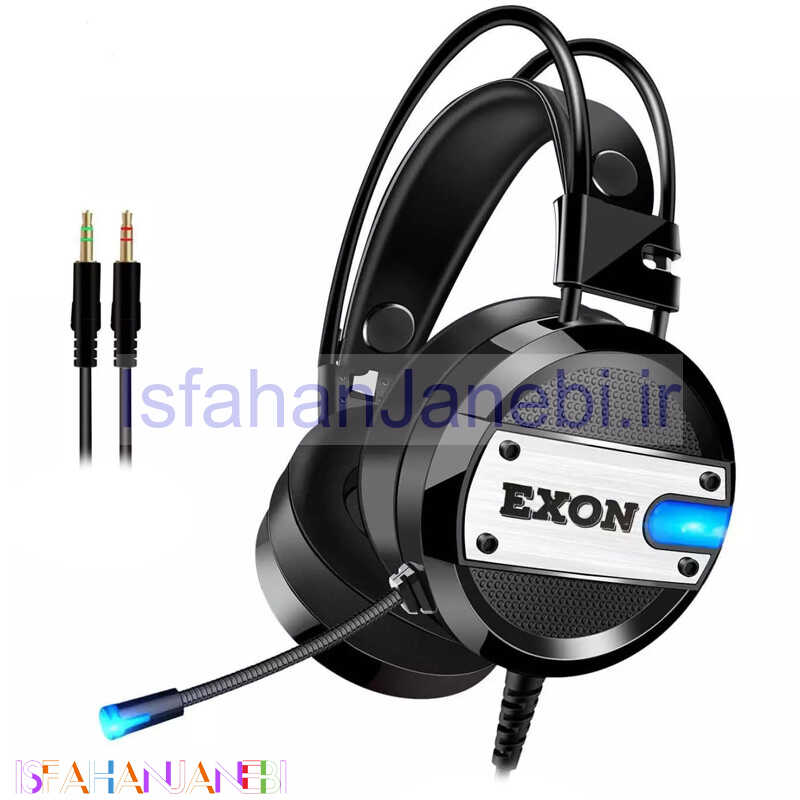 اصفهان جانبی-هدفون گیمینگ سیم دار EXON GH-200