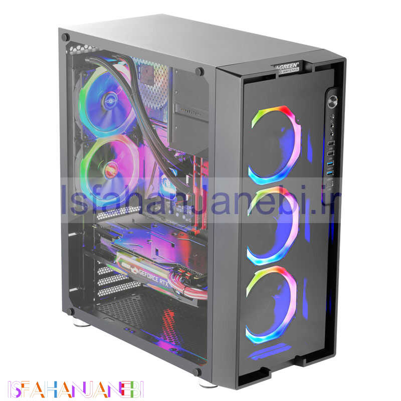 اصفهان جانبی-کیس کامپیوتر گرین GREEN Z6 Artemis