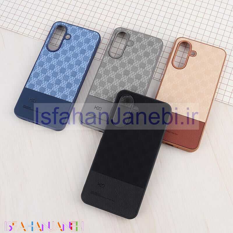 اصفهان جانبی-قاب چرمی HDCI سامسونگ Galaxy A26 دو تکه طرح دار