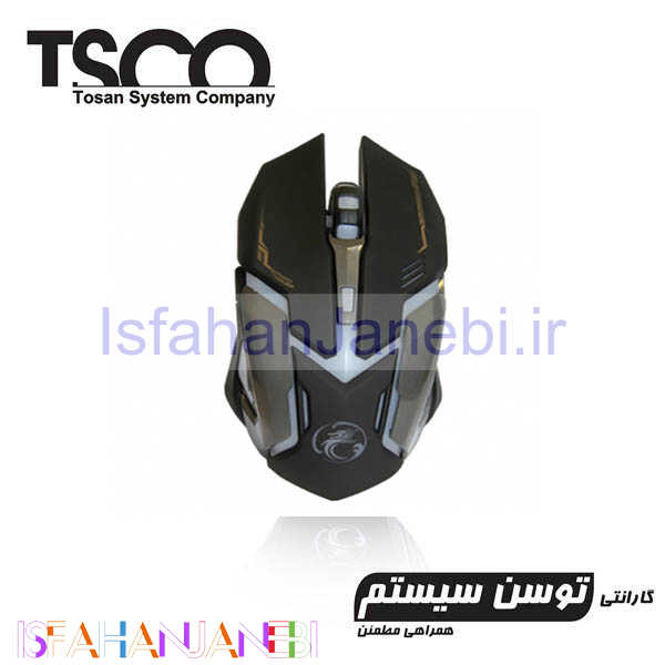اصفهان جانبی-موس گیمینگ تسکو TSCO TM-2014N + پد