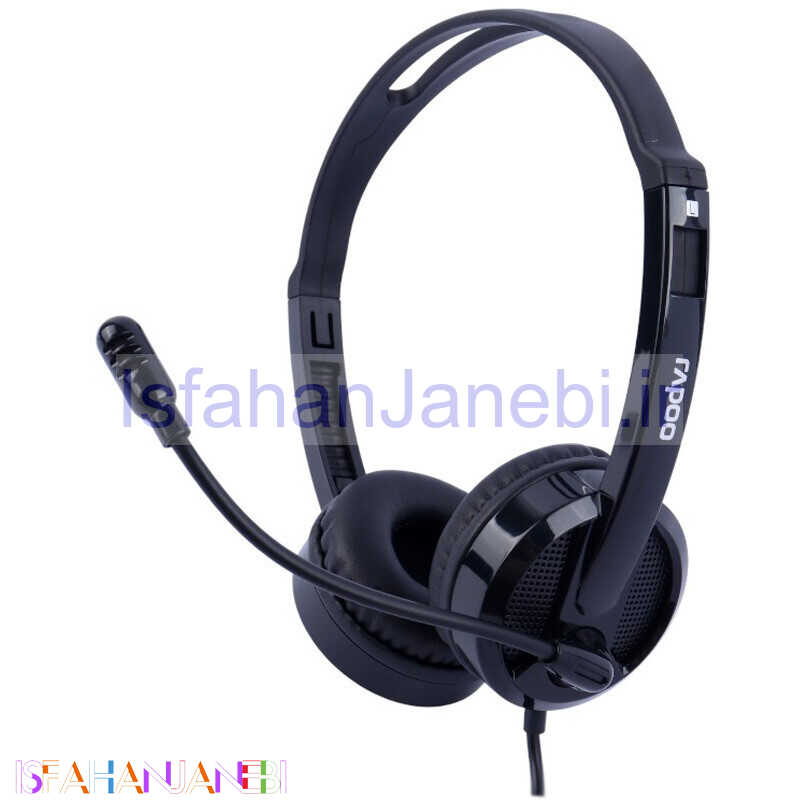 اصفهان جانبی-هدست سیم دار Rapoo H100