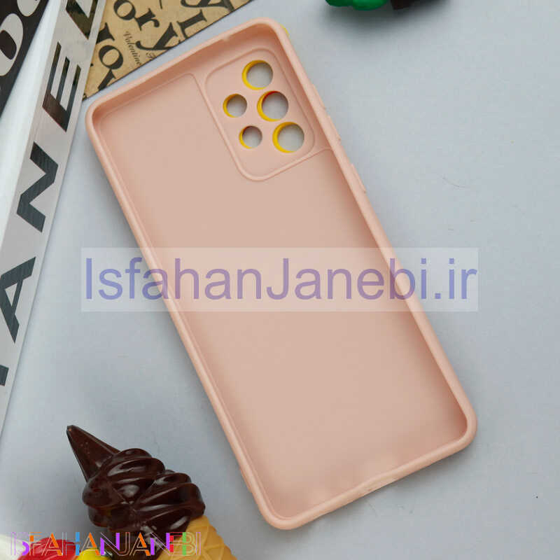 اصفهان جانبی-قاب سیلیکونی عروسکی محافظ لنزدار طرح Pooh سامسونگ Samsung Galaxy A52 / A52s