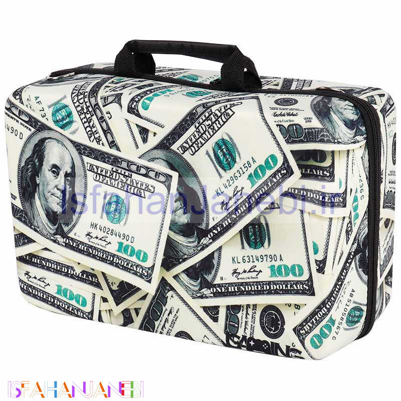 اصفهان جانبی-کیف کنسول بازی PS5 Slim طرح دلار