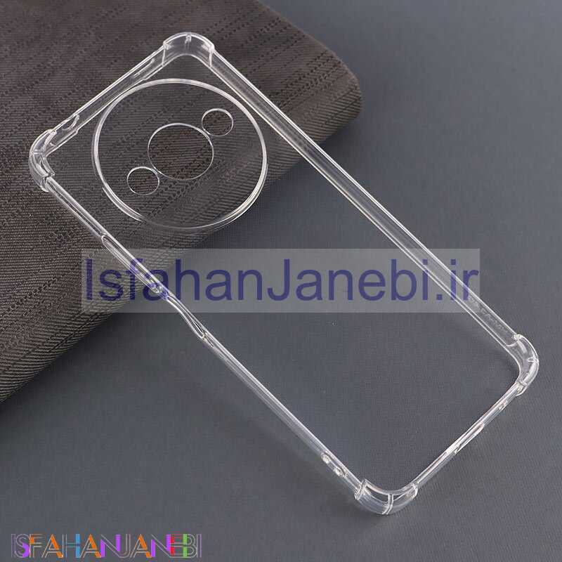 اصفهان جانبی-قاب ژله ای ضربه گیر بی رنگ شیائومی Redmi A3 / A3X محافظ لنزدار