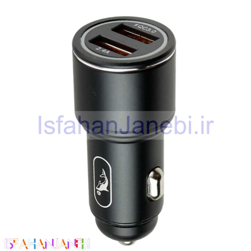 اصفهان جانبی-شارژر فندکی فست شارژ Skydolphin SZ15 3.1A QC3.0 PD 18W