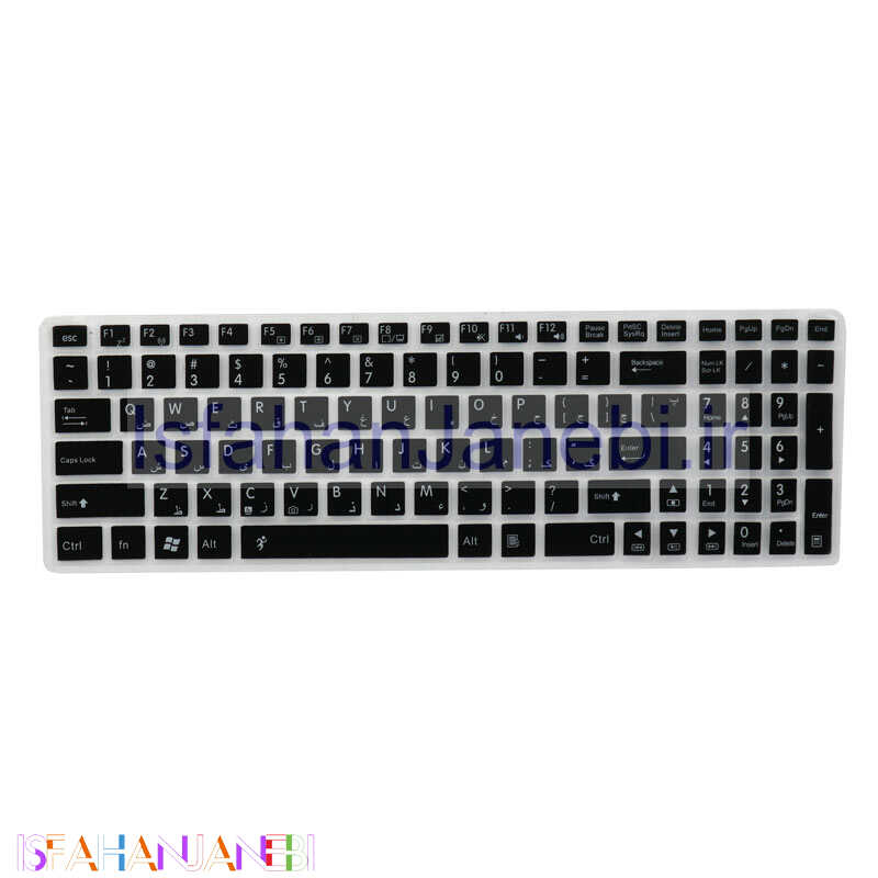 اصفهان جانبی-کاور کیبورد ژله ای لپ تاپ ASUS K50-A541-A580