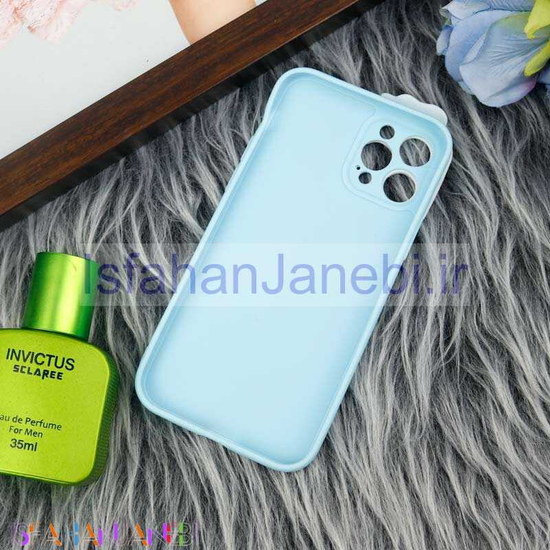 اصفهان جانبی-قاب سیلیکونی عروسکی محافظ لنزدار طرح Duck آیفون iPhone 12 Pro