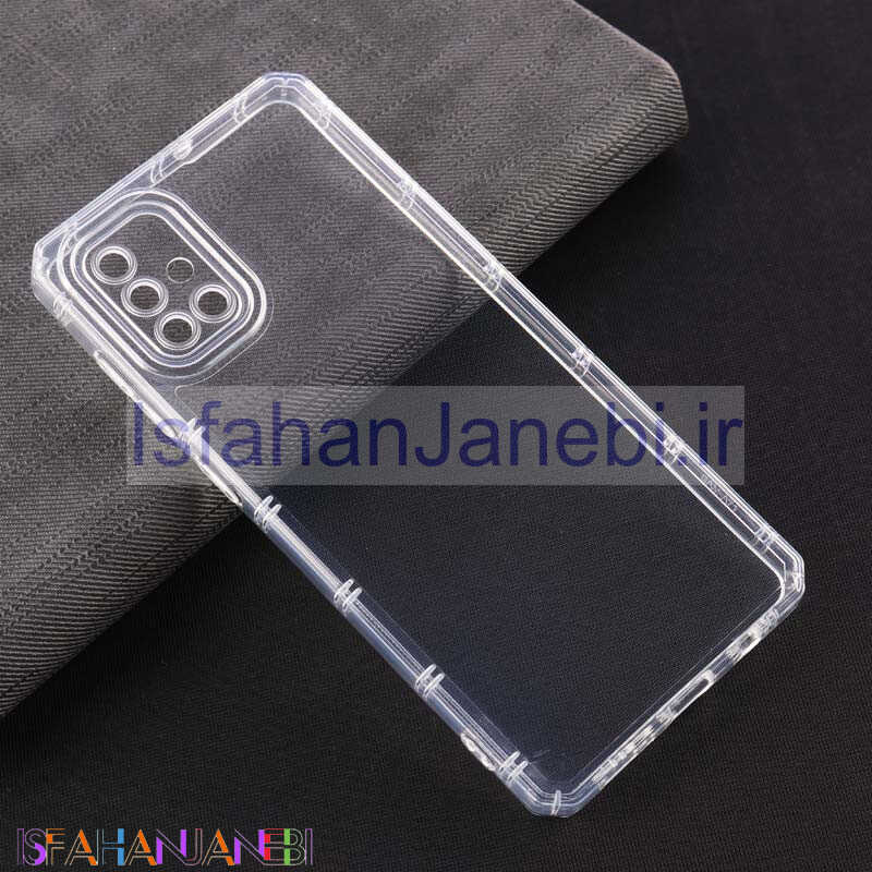 اصفهان جانبی-قاب ژله ای بی رنگ محافظ لنزدار Samsung Galaxy A71