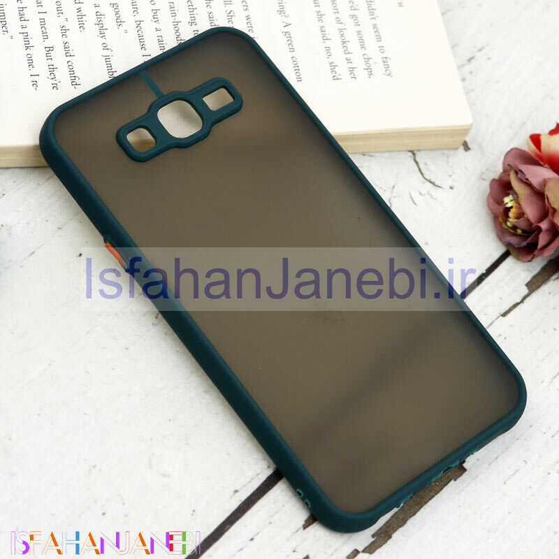 اصفهان جانبی-قاب PC مات محافظ لنز دار Samsung Galaxy J7