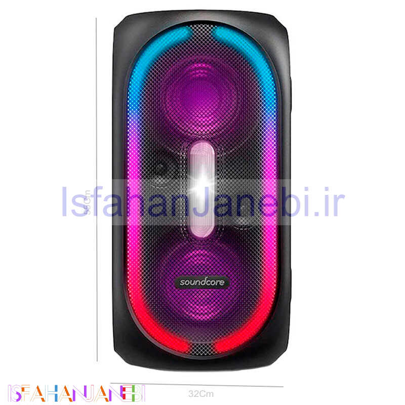 اصفهان جانبی-اسپیکر چمدانی بلوتوثی فلش خور Anker SoundCore Rave Plus A3391