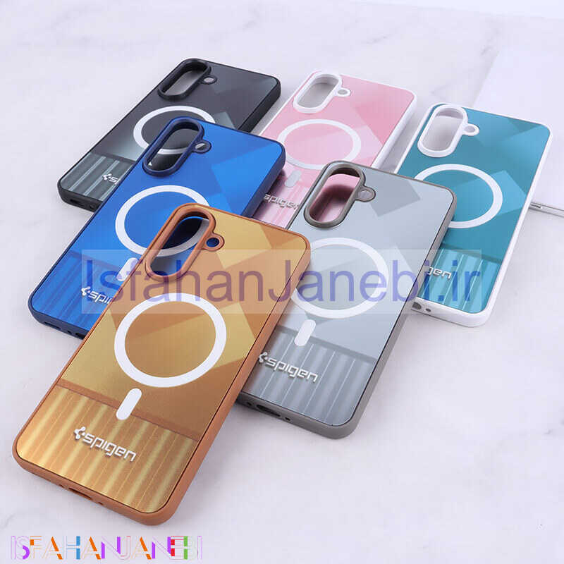 اصفهان جانبی-قاب Spigen سامسونگ Galaxy A56 طرح مگ سیف