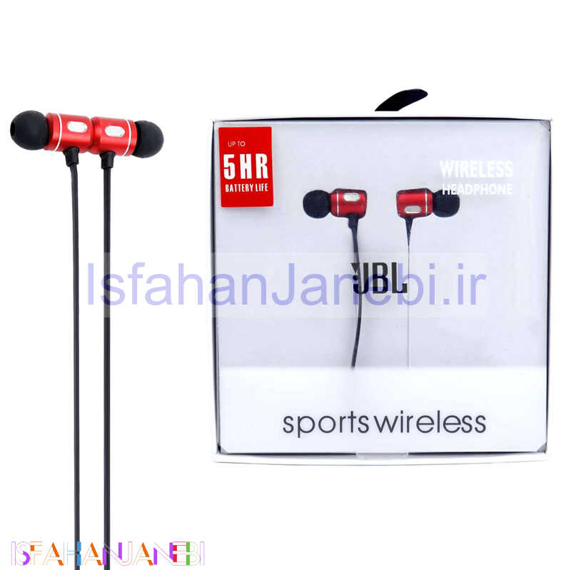 اصفهان جانبی-هندزفری بلوتوث دورگردنی JBL 5HR