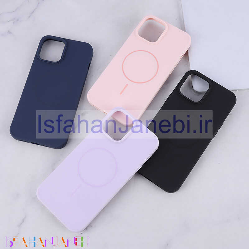 اصفهان جانبی-قاب سیلیکونی ژله ای مگ سیف آیفون iPhone 12 Pro Max