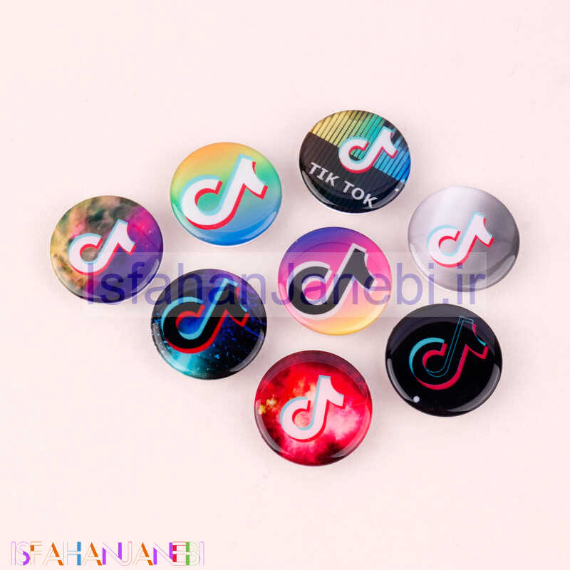 اصفهان جانبی-پاپ سوکت دایره ای طرح TikTok
