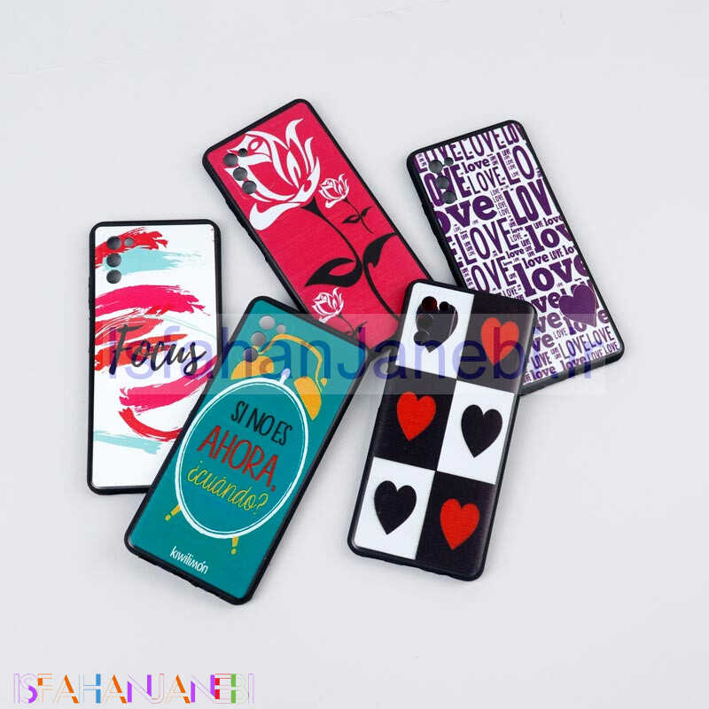 اصفهان جانبی-قاب دور ژله ای طرحدار دخترانه محافظ لنزدار ایرانی Samsung Galaxy A03s / A02s