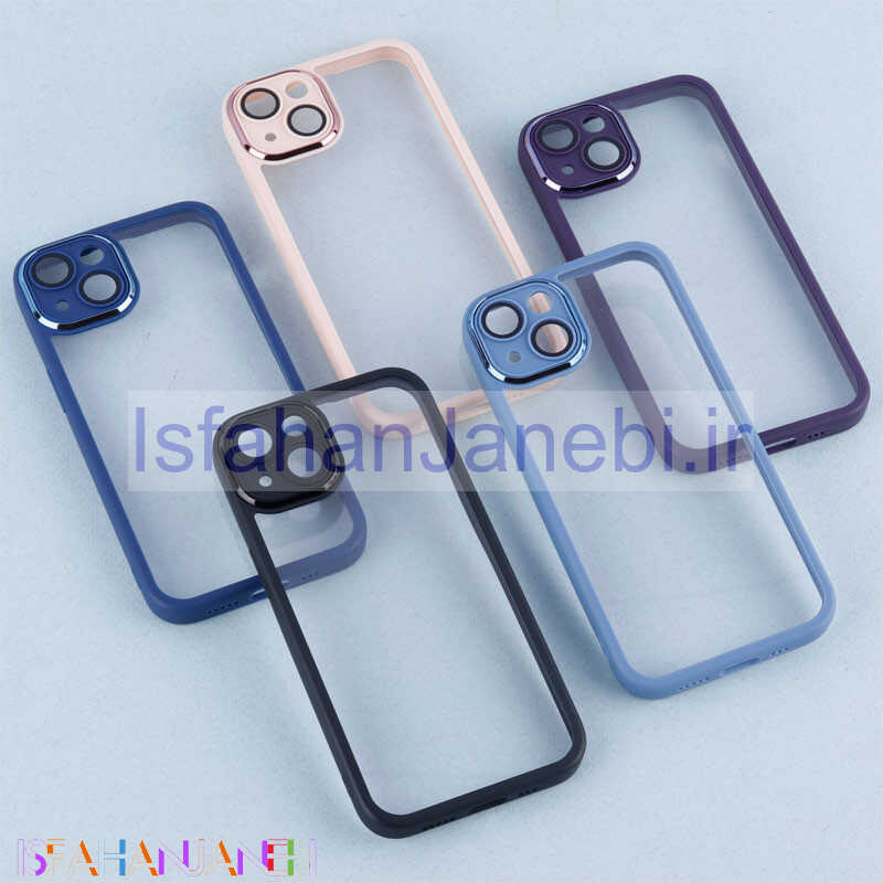 اصفهان جانبی-قاب PC آیفون iPhone 13 متال ایرون محافظ لنزدار