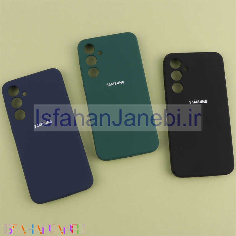 اصفهان جانبی-قاب سیلیکونی اصلی زیربسته سامسونگ Galaxy A35 محافظ لنزدار