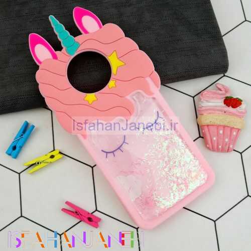 اصفهان جانبی-قاب سیلیکونی آکواریومی یونیکورن Xiaomi Poco X3