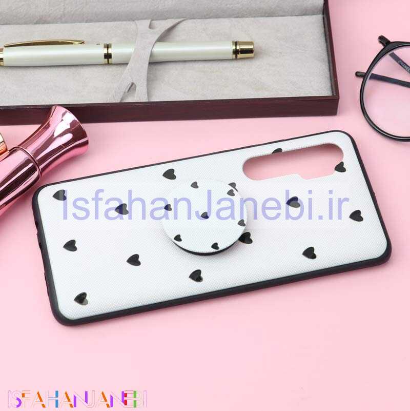 اصفهان جانبی-قاب فانتزی برجسته + پاپ سوکت کد1 شیائومی Mi Note 10 Lite