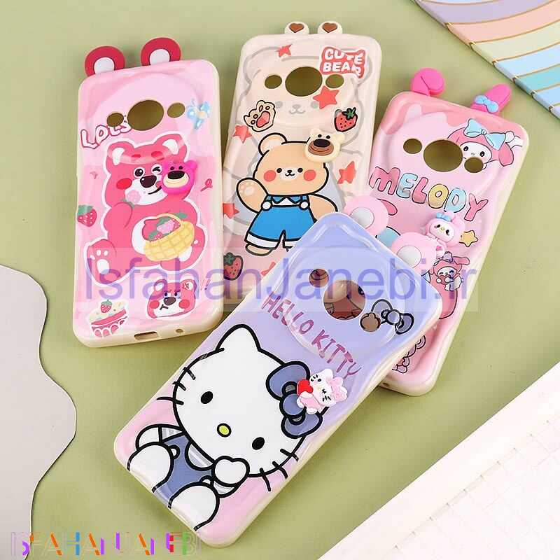 اصفهان جانبی-قاب ژله ای شیائومی Redmi A3 / A3X گوش دار محافظ لنزدار