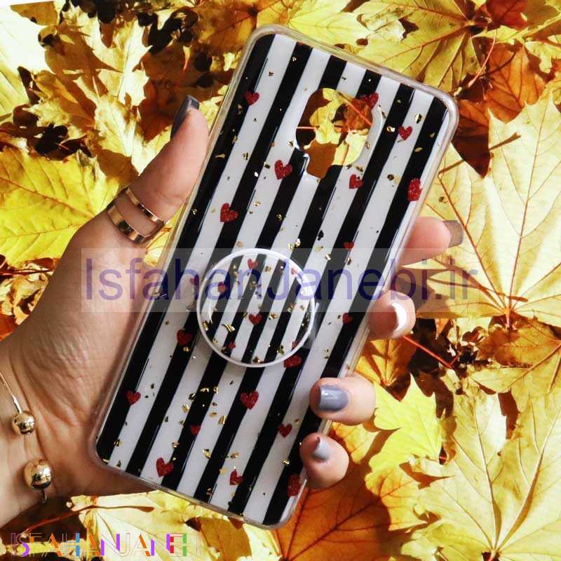 اصفهان جانبی-قاب رنگین کمانی پاپ سوکت دار خرچنگی کد2 شیائومی Redmi Note 9s / Note 9 Pro