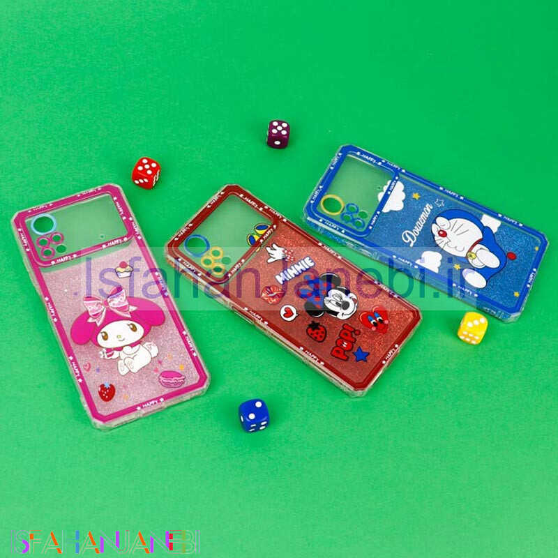 اصفهان جانبی-قاب عروسکی Pro Camera محافظ لنزدار اکلیلی Xiaomi Poco X4 Pro 5G