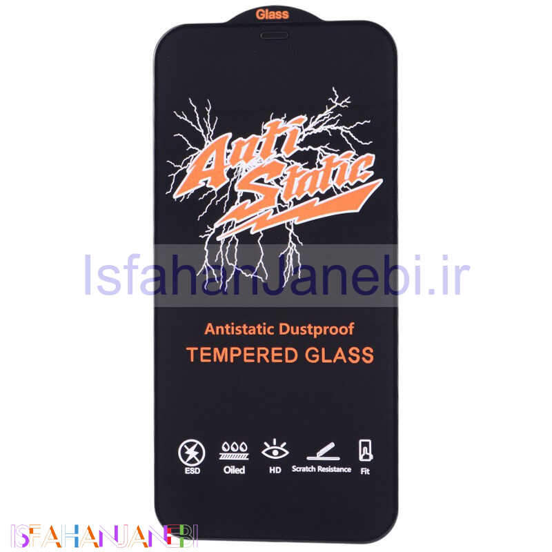 اصفهان جانبی-گلس آنتی استاتیک HD آیفون iPhone 12 Pro Max