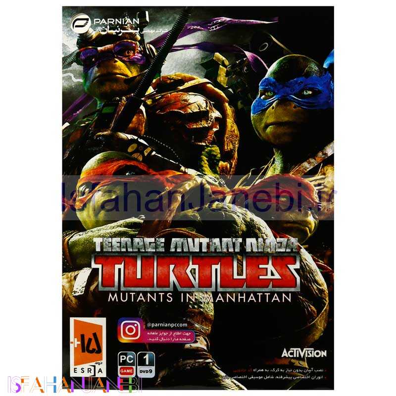 اصفهان جانبی-Turtles Mutants In Manhattan PC 1DVD9 پرنیان