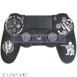 اصفهان جانبی-روکش دسته بازی PS4 طرح مک وی ساگ مشکی سفید کد 2