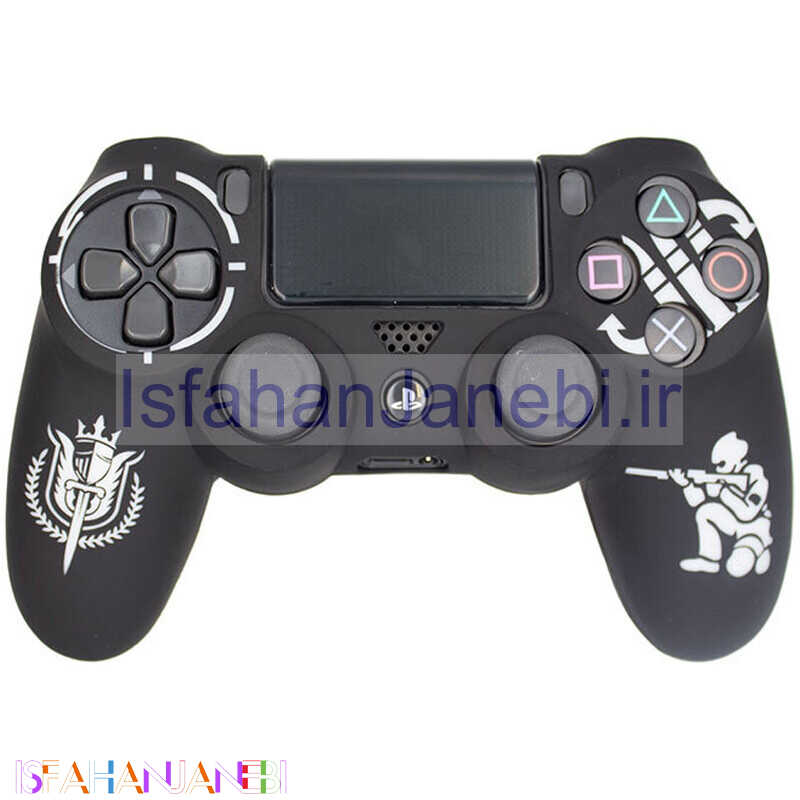 اصفهان جانبی-روکش دسته بازی PS4 طرح مک وی ساگ مشکی سفید کد 2